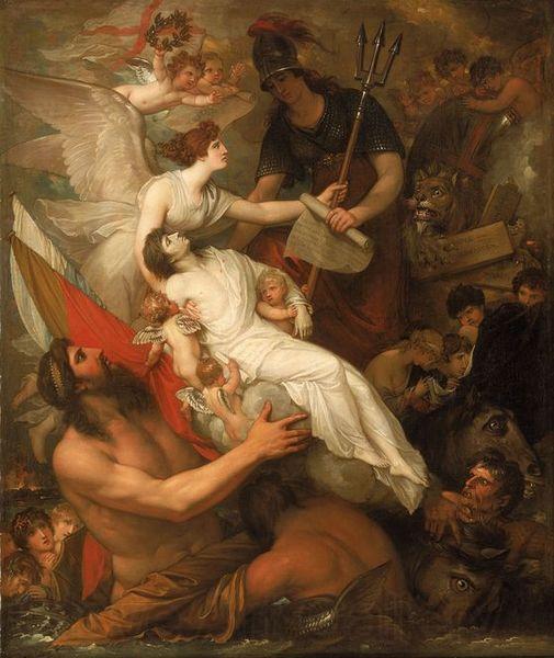 Benjamin West The Immortality of Nelson Germany oil painting art